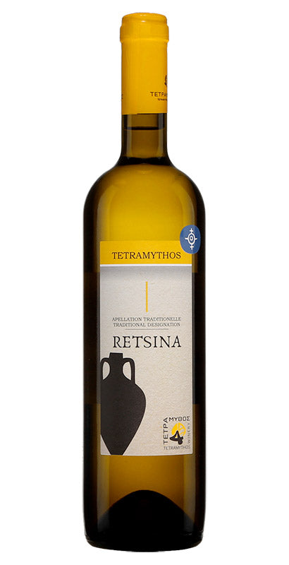 ギリシャの自然派ワインのパイオニア、テトラミソスが自品種ロディティスを使いギリシャ伝統のハーバルワイン、レツィーナアンフォラ。
